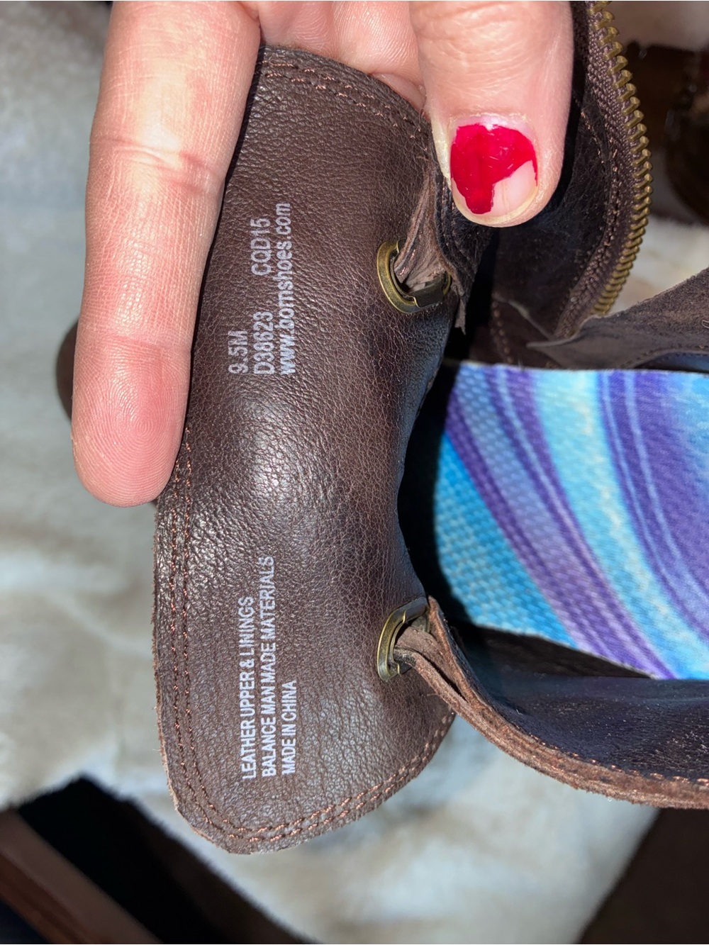 Born Women's Dark Brown Leather Ankle Booties - Picture 5 of 7